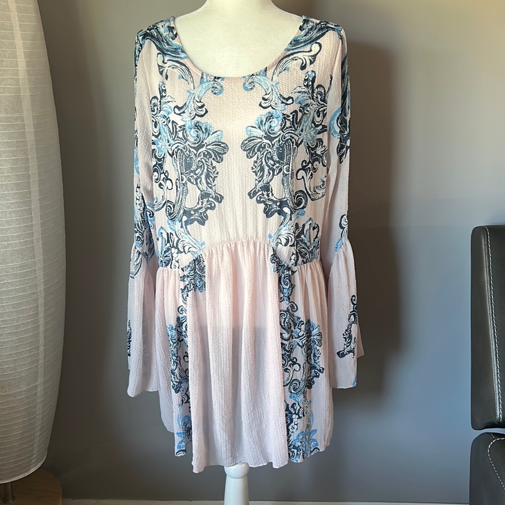 Free People Women’s Boho Bell Sleeve Dress